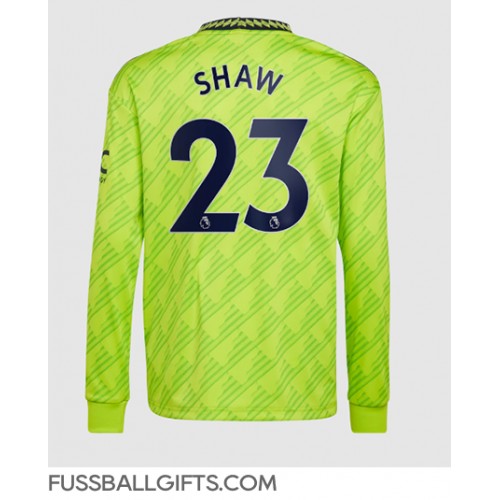 Manchester United Luke Shaw #23 Fußballbekleidung 3rd trikot 2022-23 Langarm